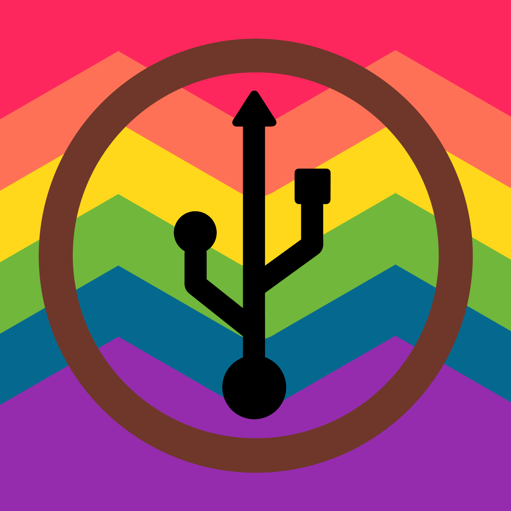 RPI Rainbow Connection Logo
